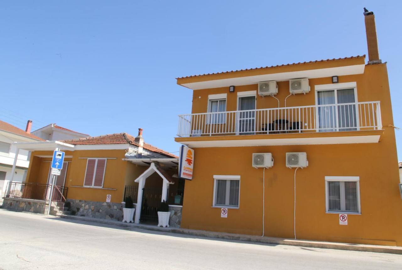 Lampias Apartments Keramotí Kültér fotó